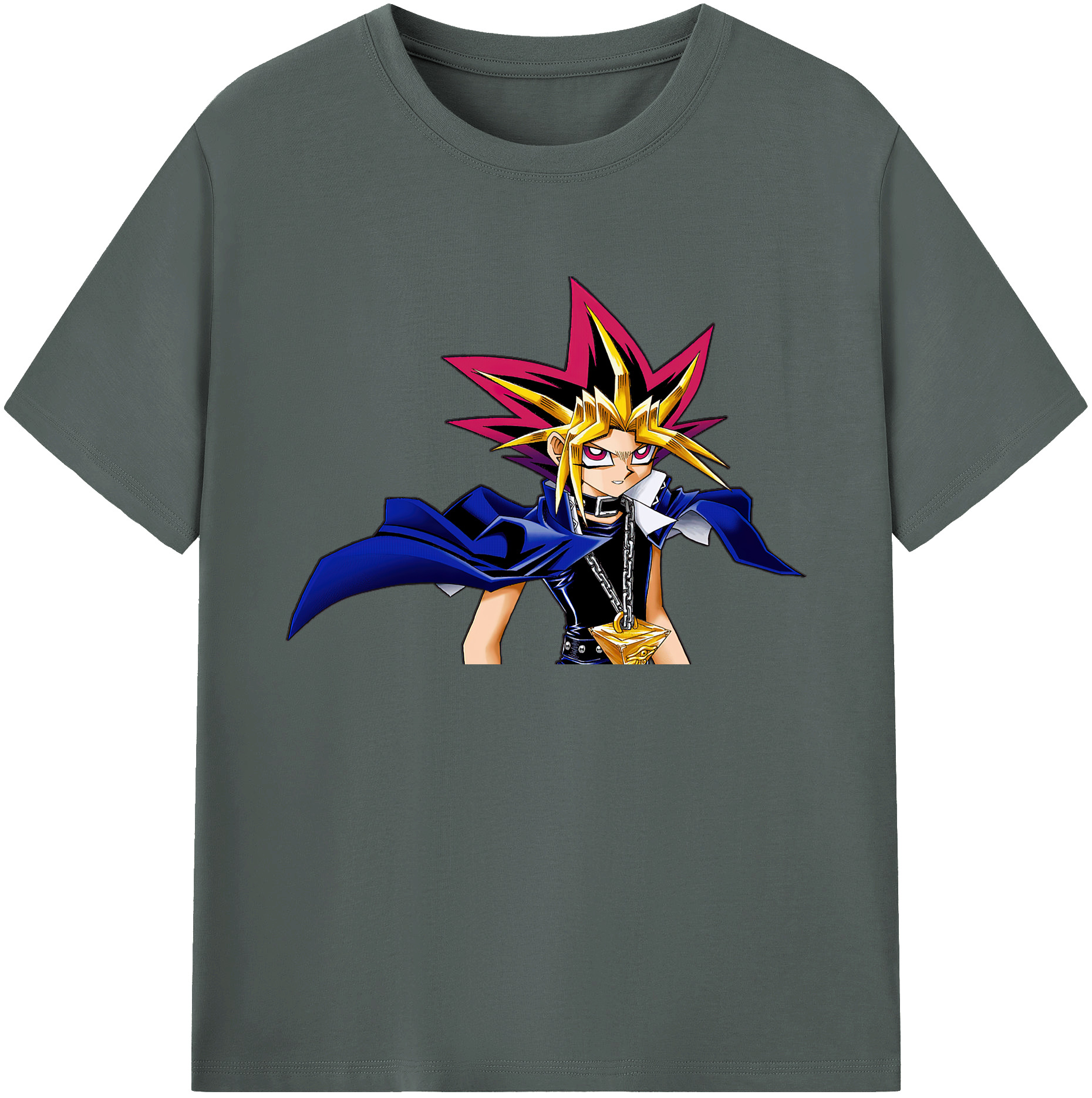 （画像用） 遊☆戯☆王 Yu-Gi-Oh! 綿100％ メンズ半袖Tシャツ｜肌触りやわらか＆通気性